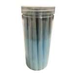 50-Count Pre-Rolled Cones - 110mm Wood Pulp Rolling Papers in Colorful Jars
