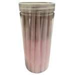 50-Count Pre-Rolled Cones - 110mm Wood Pulp Rolling Papers in Colorful Jars