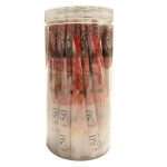 50-Count Pre-Rolled Cones - 110mm Wood Pulp Rolling Papers in Colorful Jars