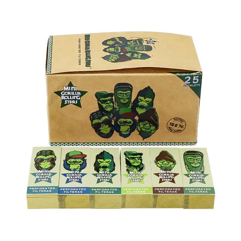 Gorilla™ Kraft Rolling Kit - Slow-Burn Accessories with Hemp Filters