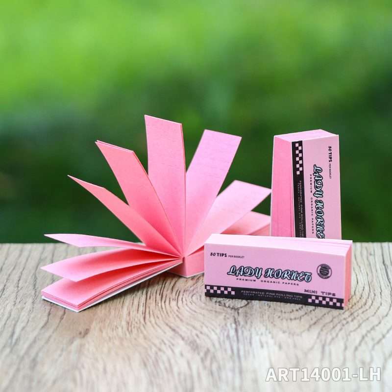 LADY HORNET Filter Papers - 45MM Rolling Paper Filters, 25 Booklets x 50 Sheets