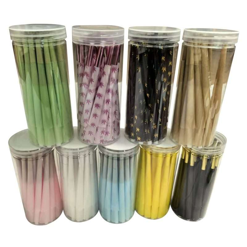 110mm Wood Pulp Pre Rolled Cones 3