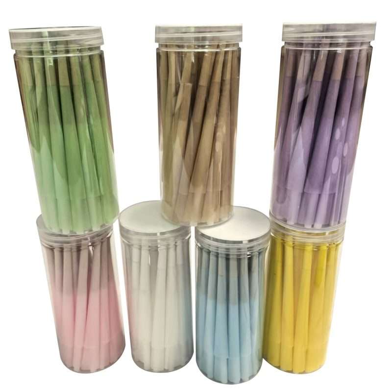 110mm Wood Pulp Pre Rolled Cones 4