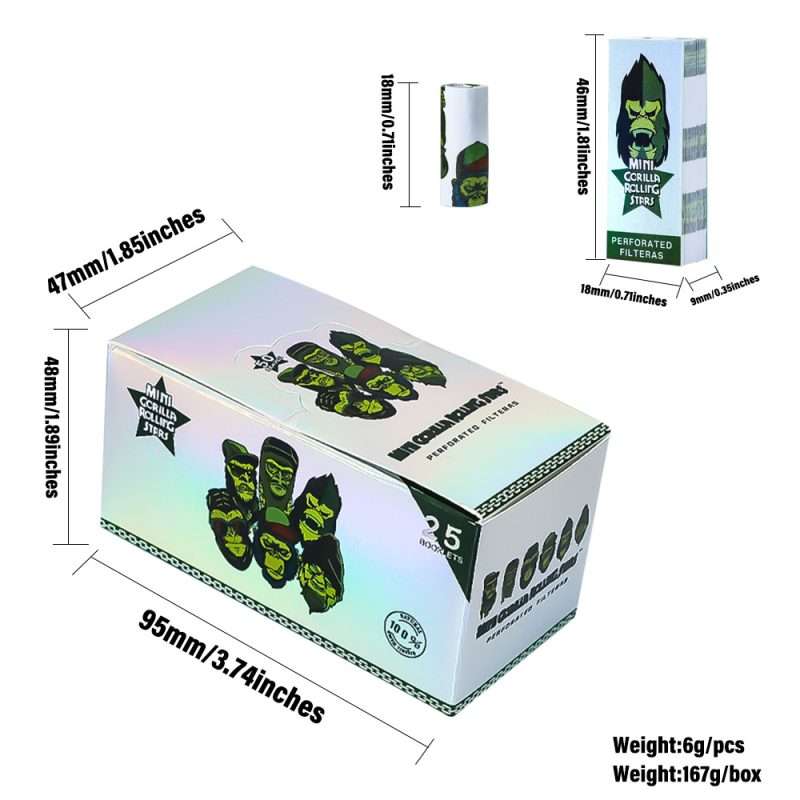 Gorilla Pattern Rolling Papers-specification