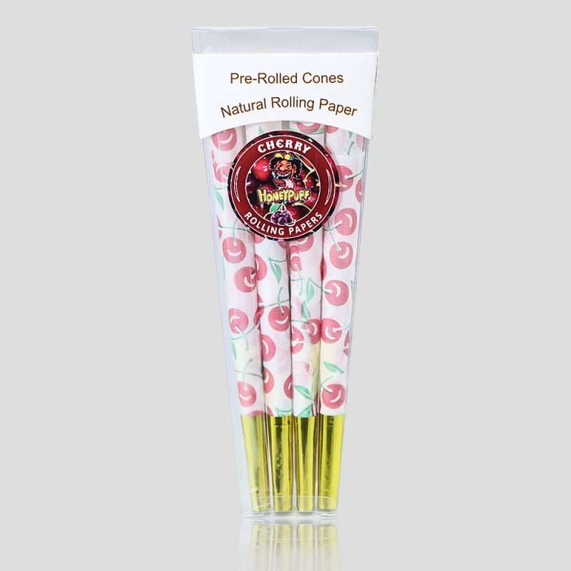 HONEYPUFF-4.3″-Pre-Rolled-Cones-Tropical-Fruit-cherry