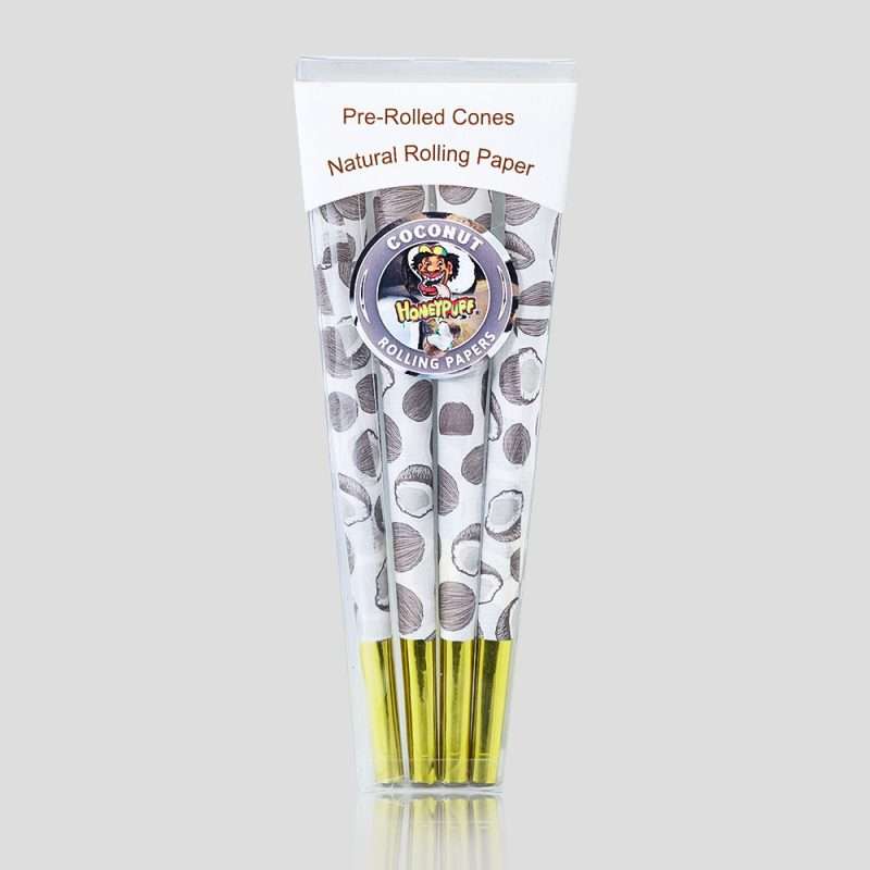 HONEYPUFF-4.3″-Pre-Rolled-Cones-Tropical-Fruit-coconut