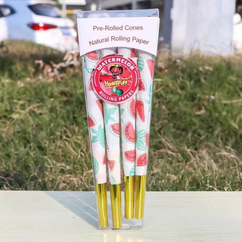 HONEYPUFF 4.3″ Pre Rolled Cones Tropical Fruit show2