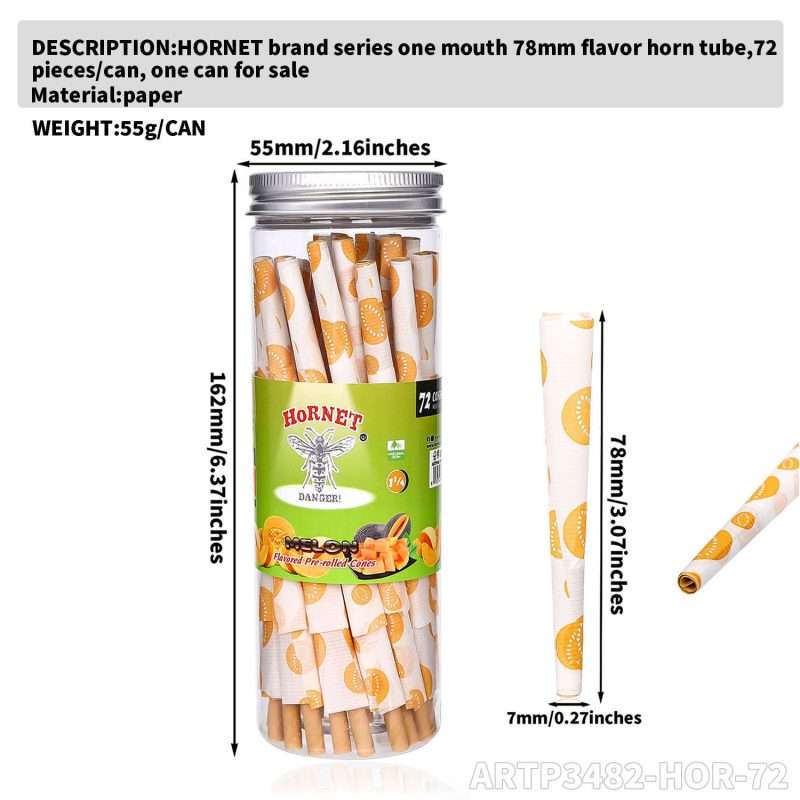 HORNET Pre Rolled Cones detail