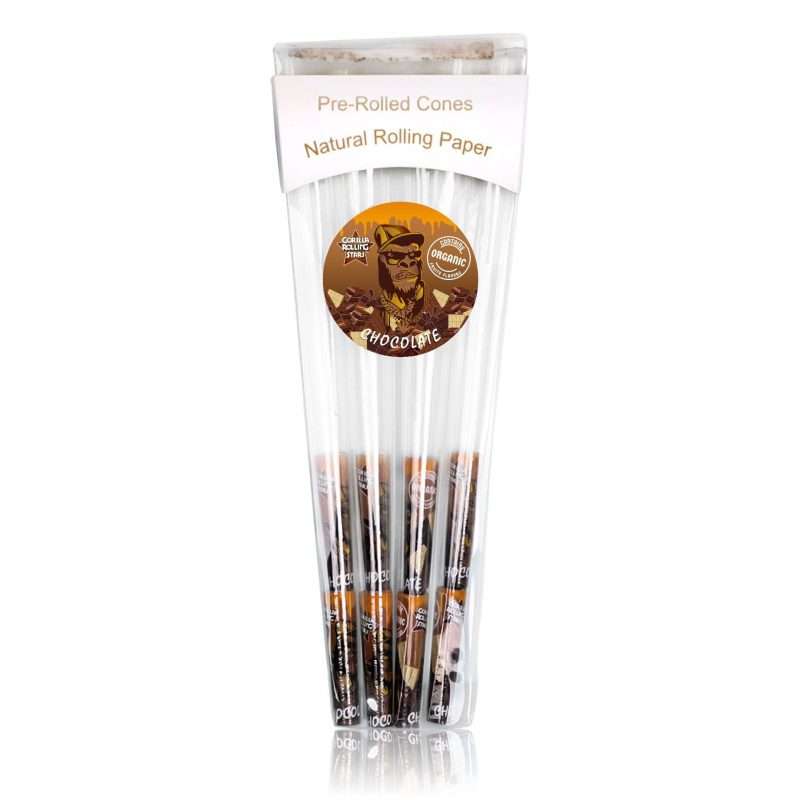 Reusable-Rolling-Solution-Gorilla-Series-Premium-Discreet-Rolling-Tubes-chocolate