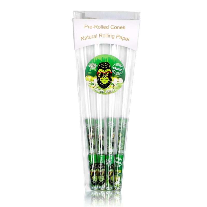 Reusable-Rolling-Solution-Gorilla-Series-Premium-Discreet-Rolling-Tubes-green-apple