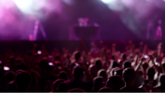 Music festival crowd, scene for rolling paper and smoking culture