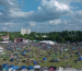 This sprawling music festival crowd uses Honeypuff rolling paper cones to set the stylish vibe.
